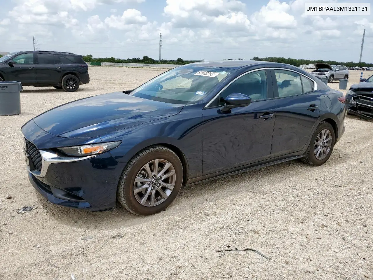 2021 Mazda 3 VIN: JM1BPAAL3M1321131 Lot: 63148205