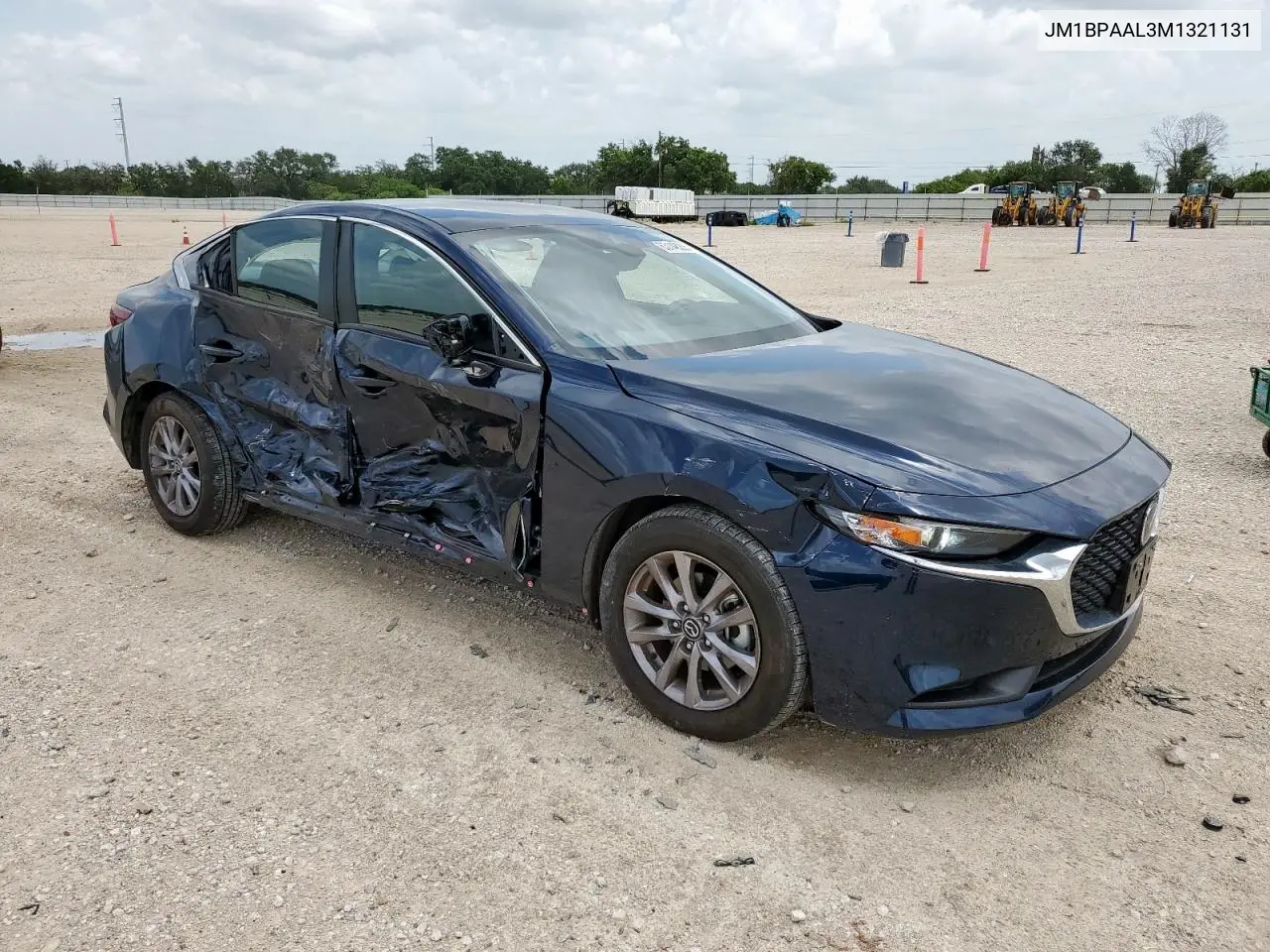 2021 Mazda 3 VIN: JM1BPAAL3M1321131 Lot: 63148205
