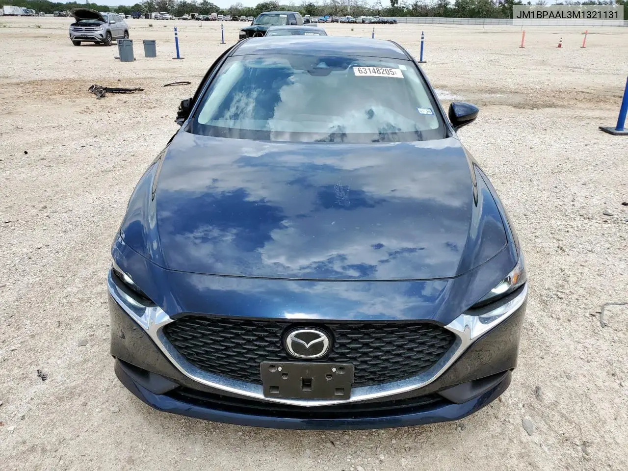 2021 Mazda 3 VIN: JM1BPAAL3M1321131 Lot: 63148205