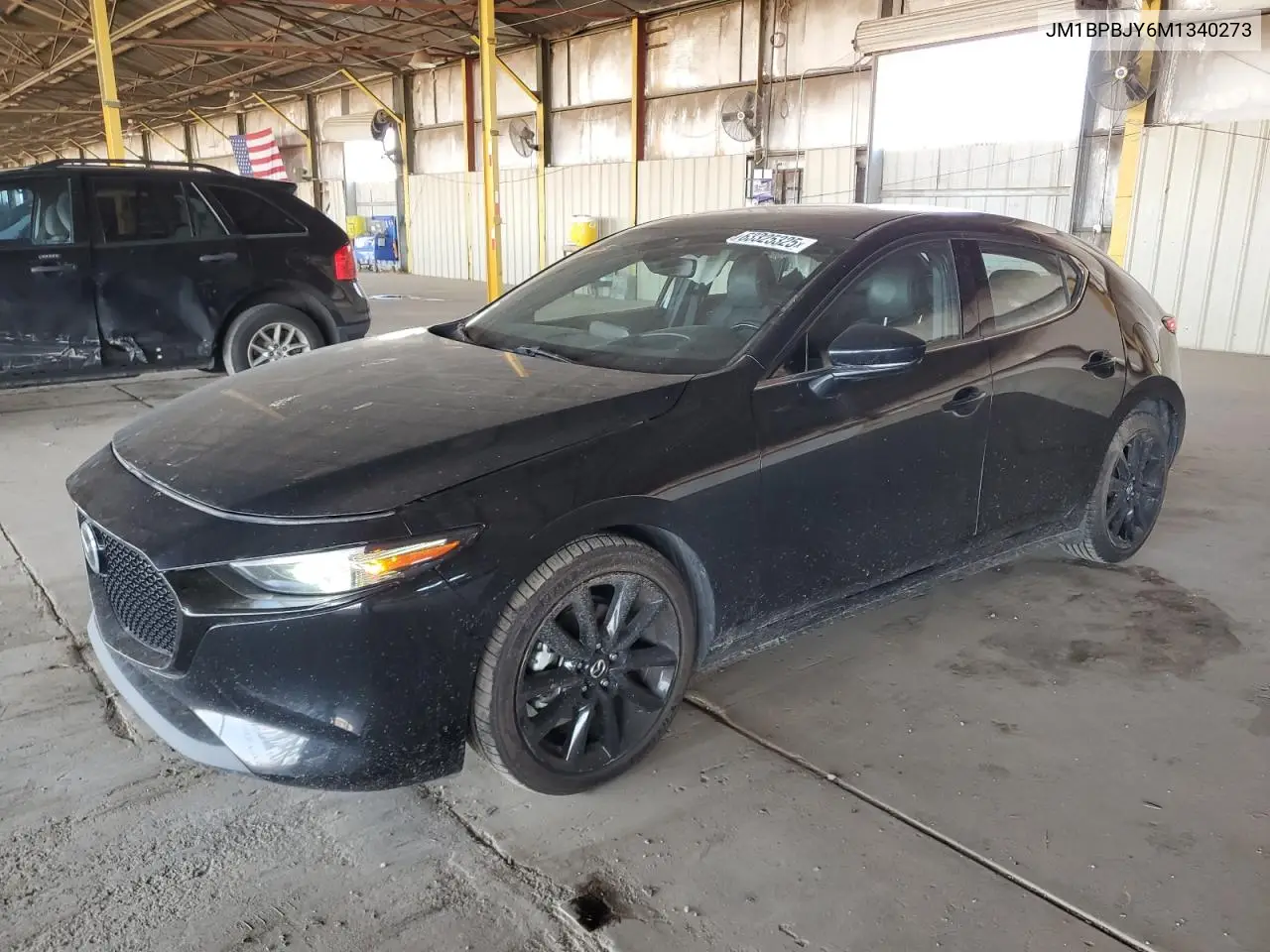 2021 Mazda 3 VIN: JM1BPBJY6M1340273 Lot: 63325325
