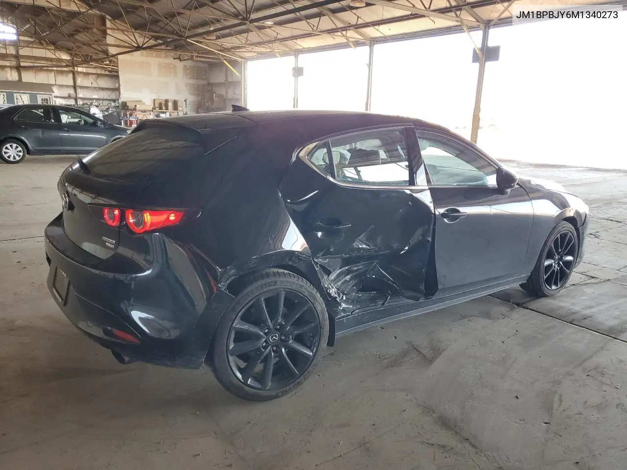 2021 Mazda 3 VIN: JM1BPBJY6M1340273 Lot: 63325325