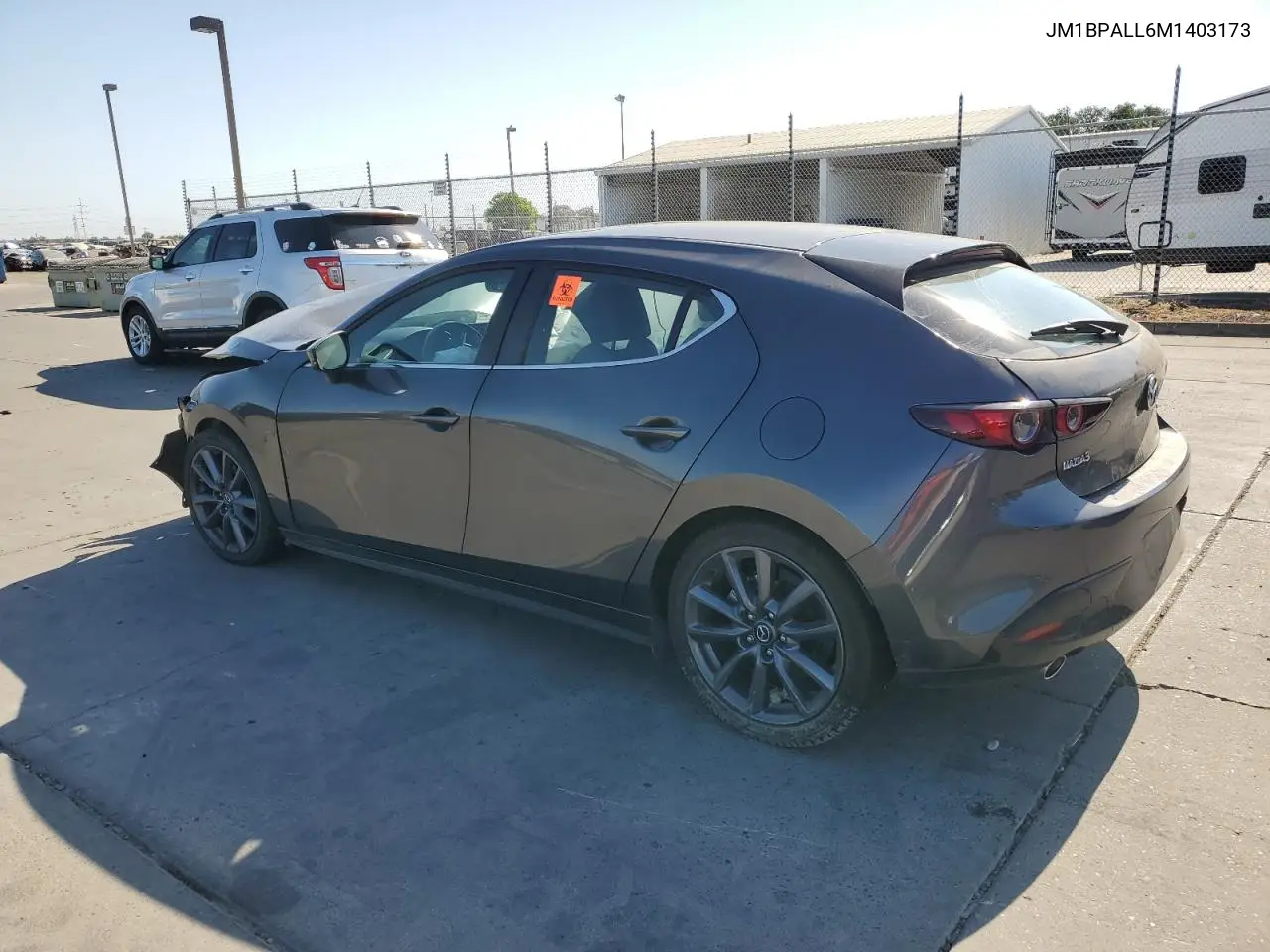 2021 Mazda 3 Preferred VIN: JM1BPALL6M1403173 Lot: 63347975