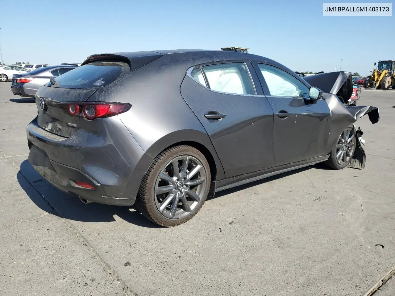 2021 Mazda 3 Preferred VIN: JM1BPALL6M1403173 Lot: 63347975