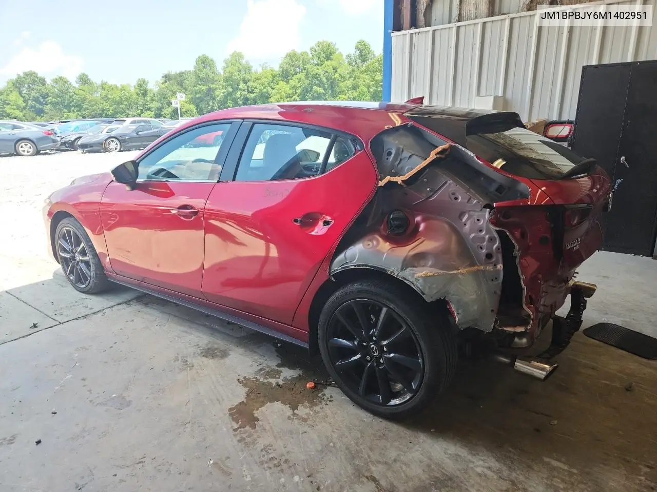2021 Mazda 3 VIN: JM1BPBJY6M1402951 Lot: 63488765