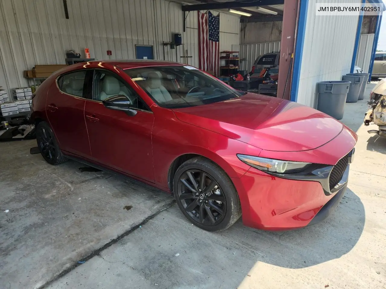 2021 Mazda 3 VIN: JM1BPBJY6M1402951 Lot: 63488765