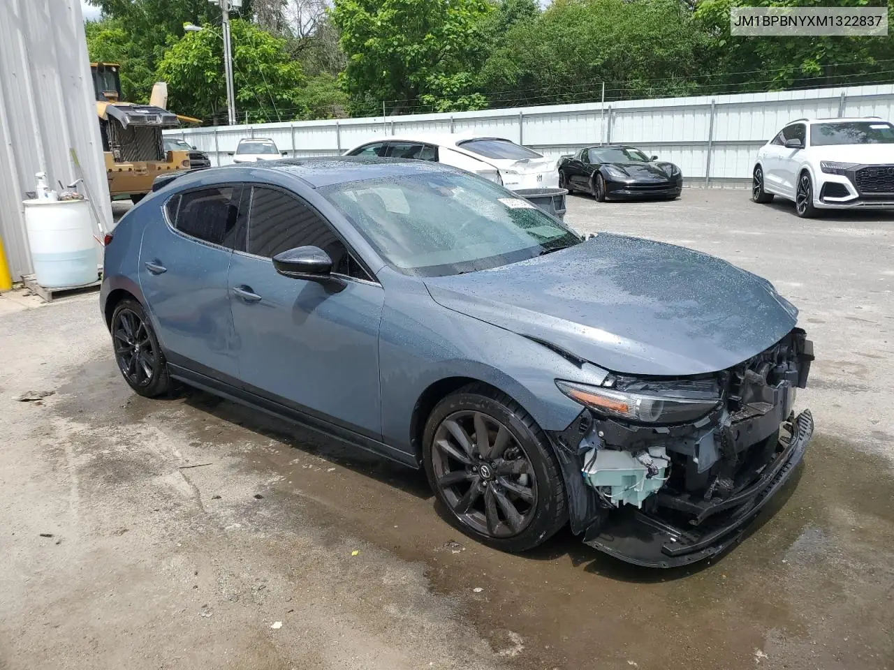 2021 Mazda 3 Premium Plus VIN: JM1BPBNYXM1322837 Lot: 63575945