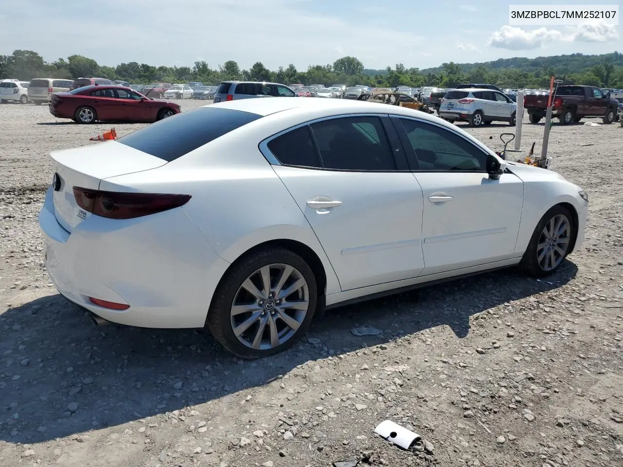 2021 Mazda 3 Preferred VIN: 3MZBPBCL7MM252107 Lot: 63917295