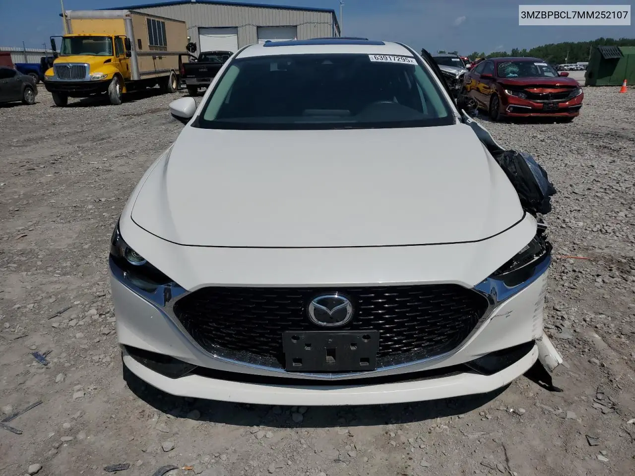 2021 Mazda 3 Preferred VIN: 3MZBPBCL7MM252107 Lot: 63917295