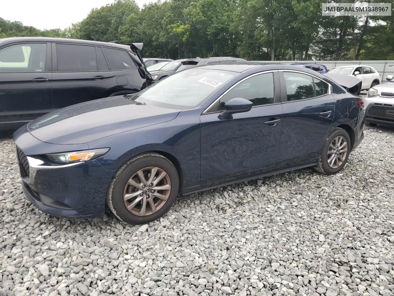 2021 Mazda 3 VIN: JM1BPAAL9M1338967 Lot: 63968205