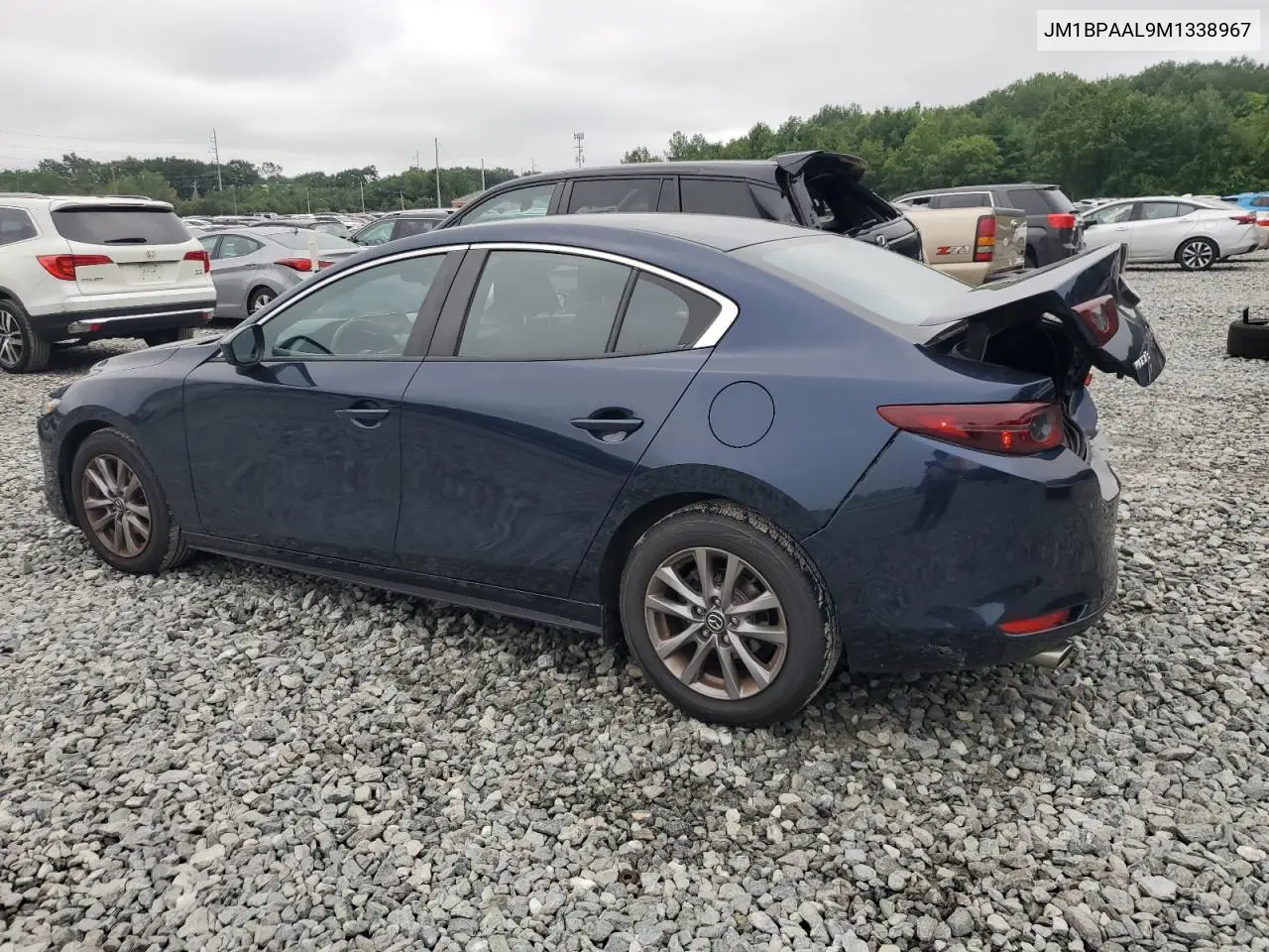 2021 Mazda 3 VIN: JM1BPAAL9M1338967 Lot: 63968205