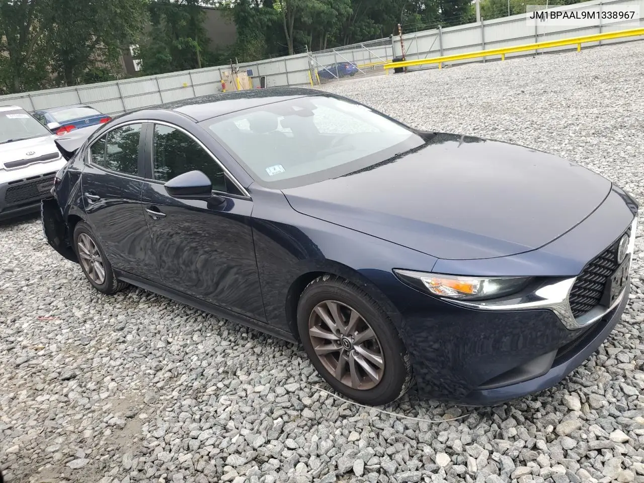 2021 Mazda 3 VIN: JM1BPAAL9M1338967 Lot: 63968205