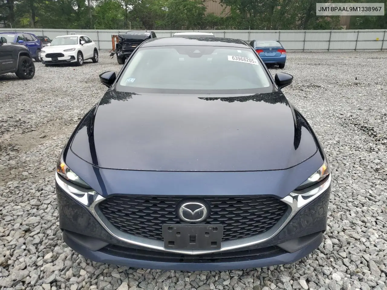 2021 Mazda 3 VIN: JM1BPAAL9M1338967 Lot: 63968205
