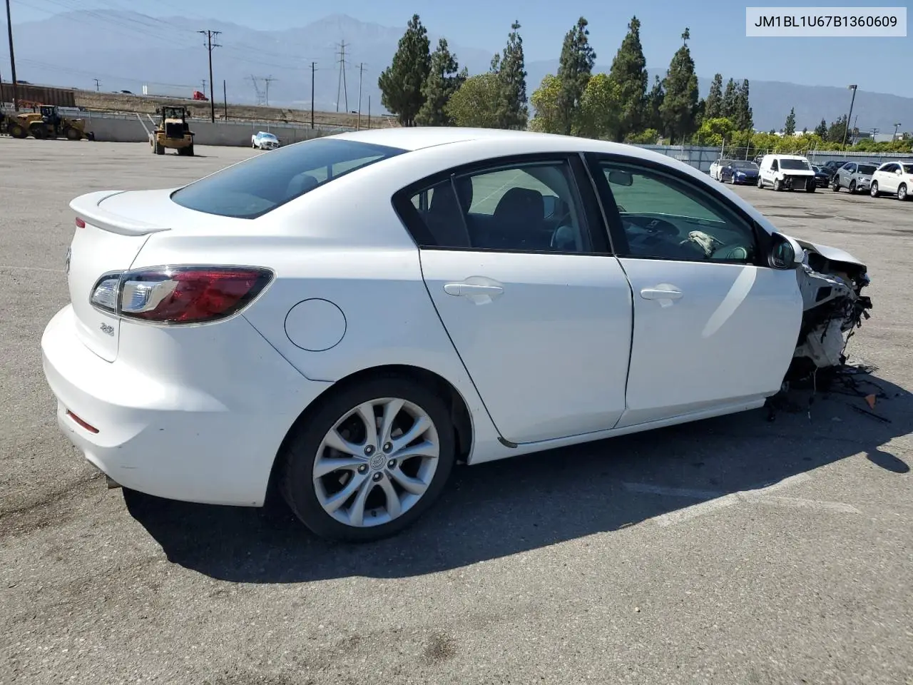 2021 Mazda 3 S VIN: JM1BL1U67B1360609 Lot: 64313405