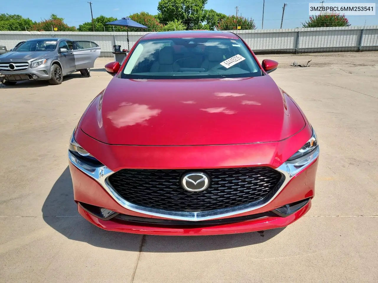 2021 Mazda 3 Preferred VIN: 3MZBPBCL6MM253541 Lot: 64445235