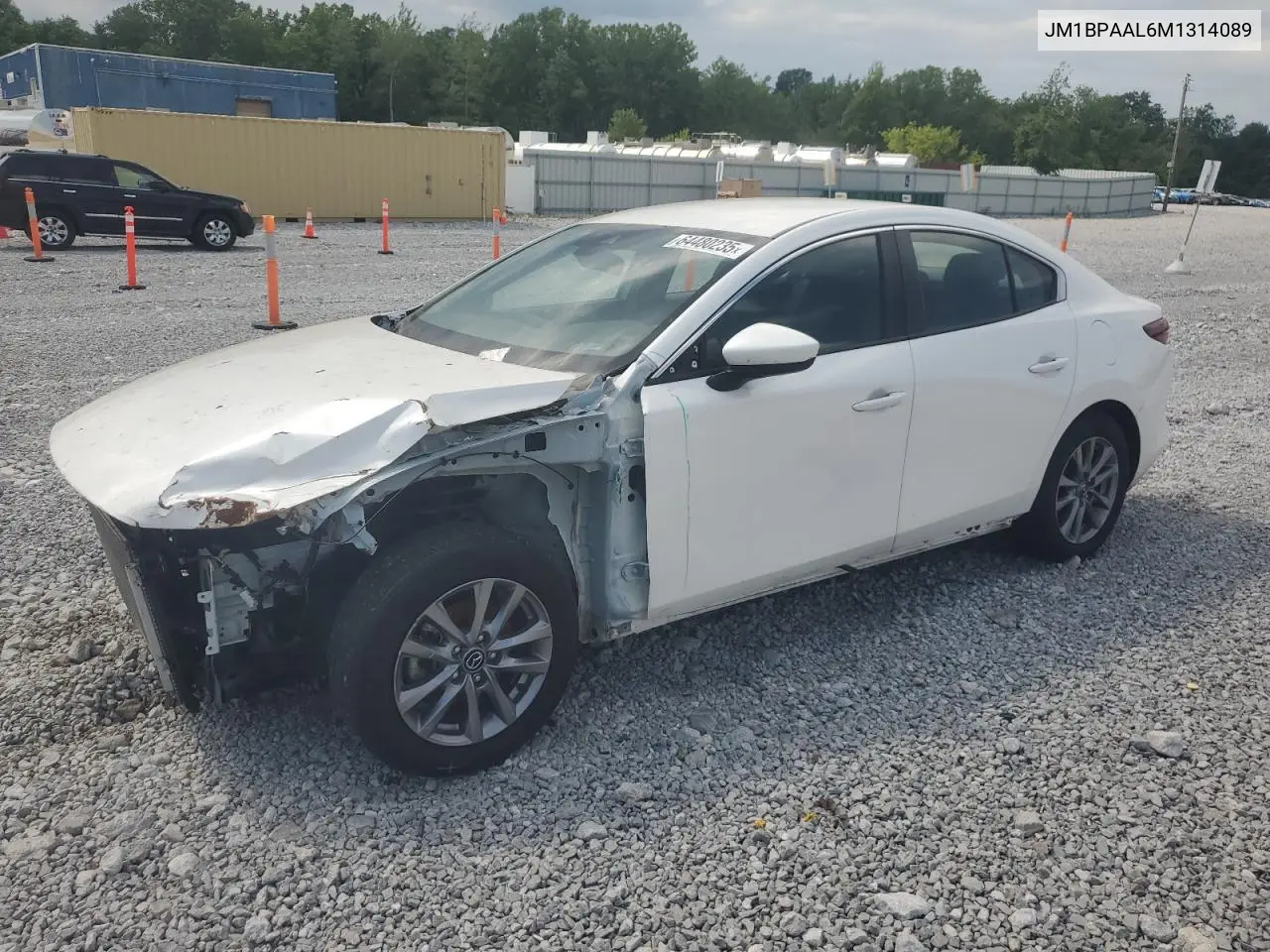 2021 Mazda 3 VIN: JM1BPAAL6M1314089 Lot: 64480235