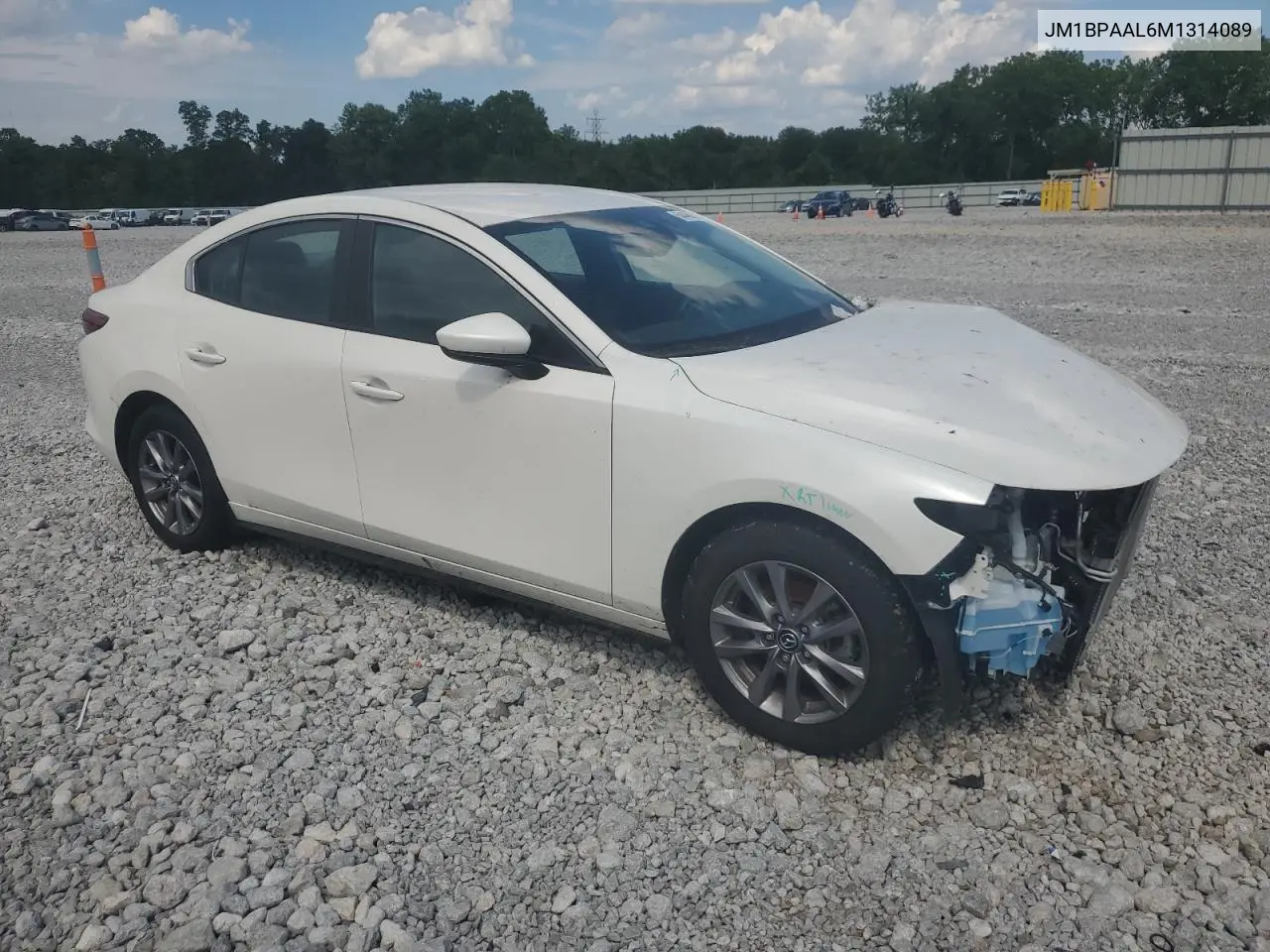 2021 Mazda 3 VIN: JM1BPAAL6M1314089 Lot: 64480235