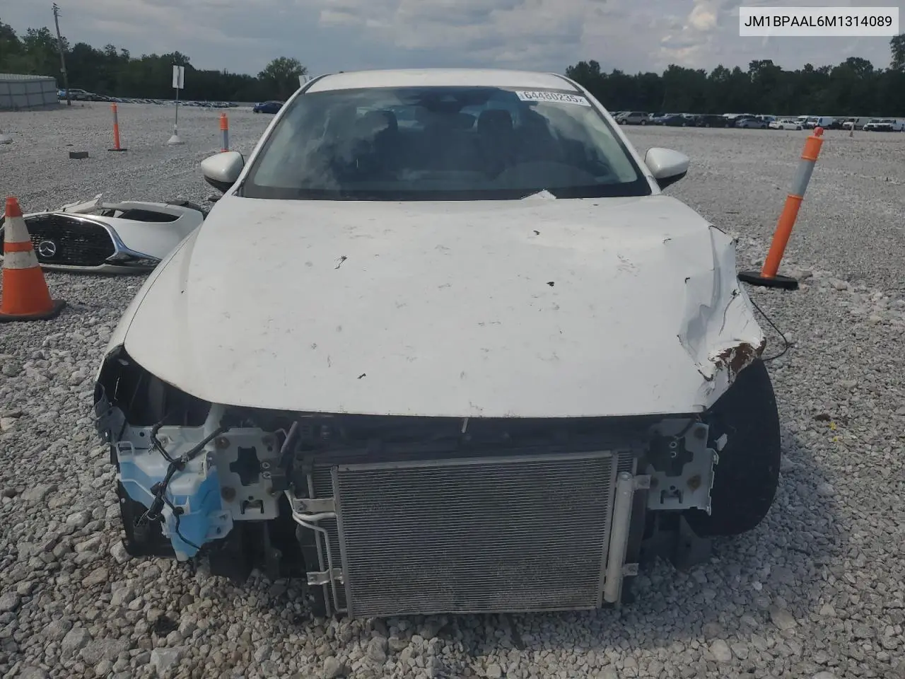 2021 Mazda 3 VIN: JM1BPAAL6M1314089 Lot: 64480235