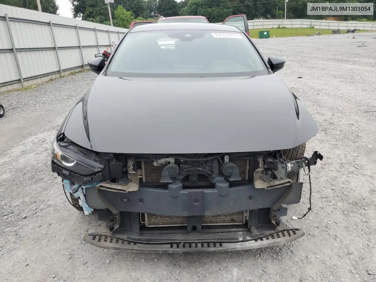 2021 Mazda 3 VIN: JM1BPAJL9M1303054 Lot: 64551475