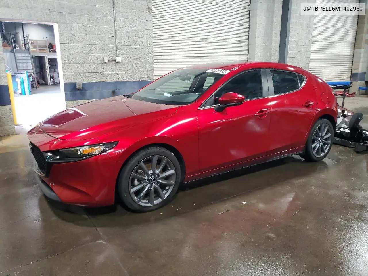 2021 Mazda 3 Preferred VIN: JM1BPBLL5M1402960 Lot: 64553915