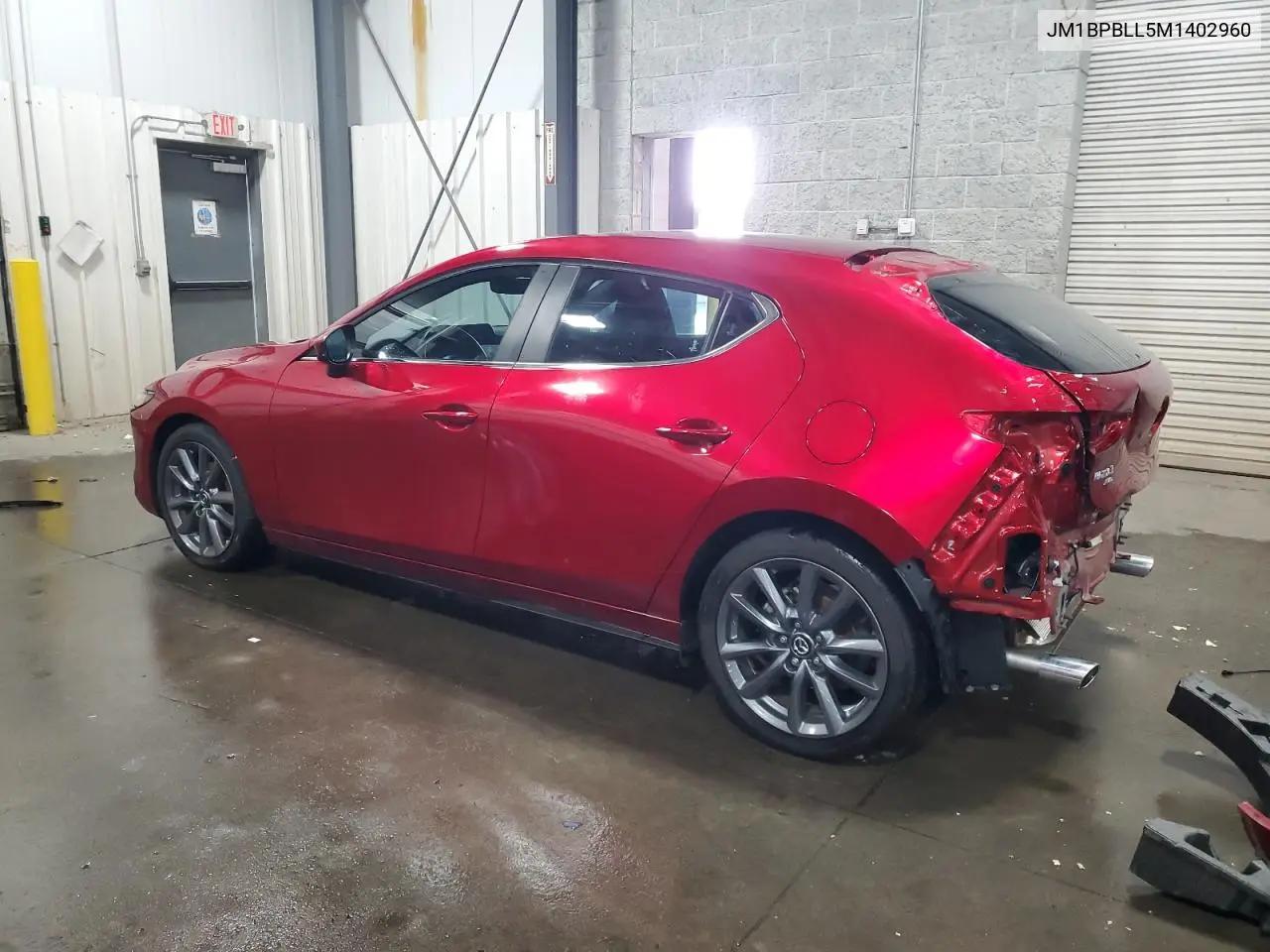 2021 Mazda 3 Preferred VIN: JM1BPBLL5M1402960 Lot: 64553915