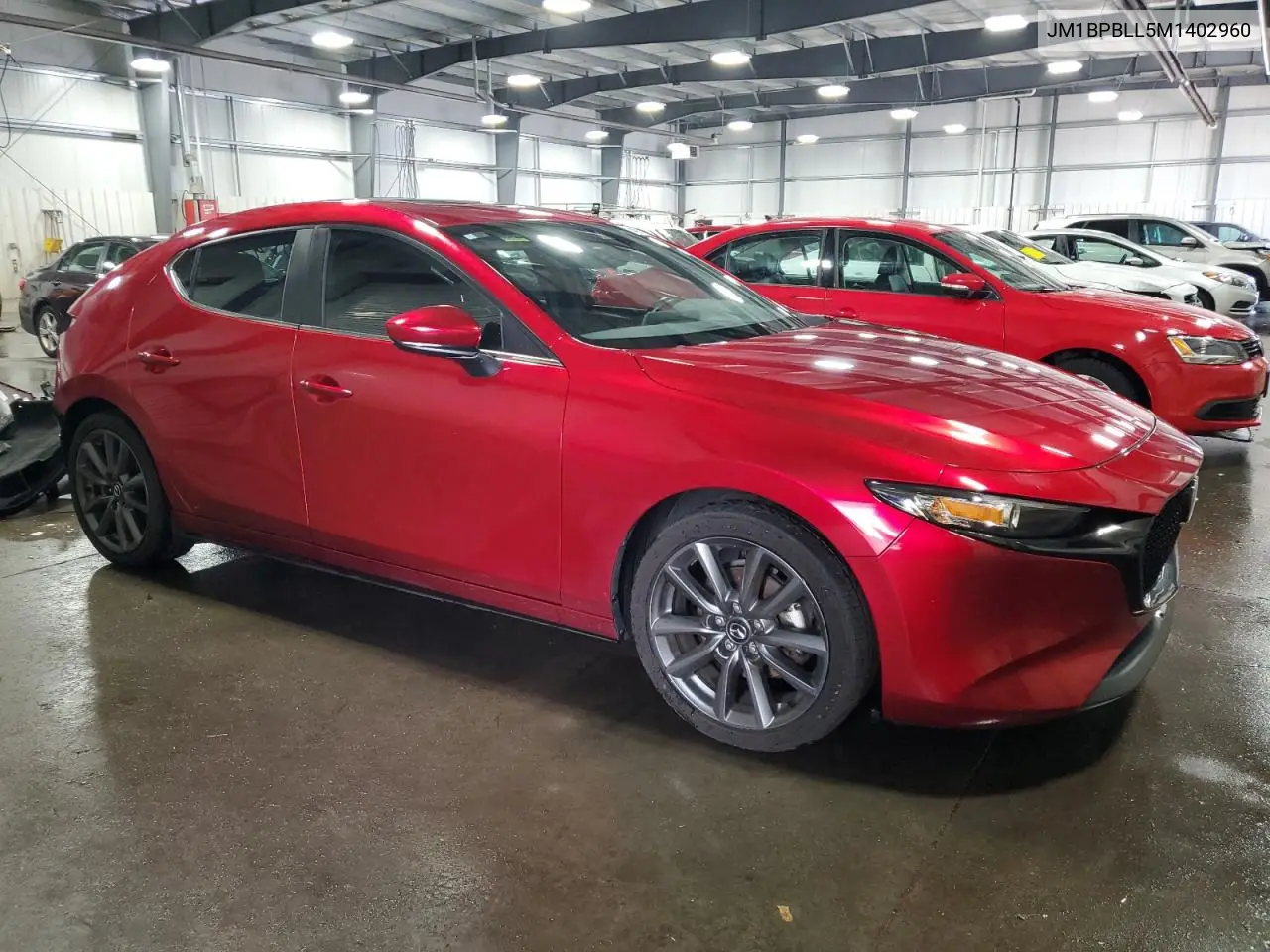 2021 Mazda 3 Preferred VIN: JM1BPBLL5M1402960 Lot: 64553915