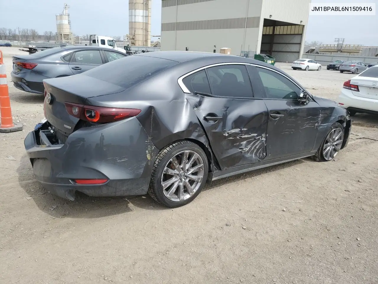 2022 Mazda 3 Select VIN: JM1BPABL6N1509416 Lot: 50944005