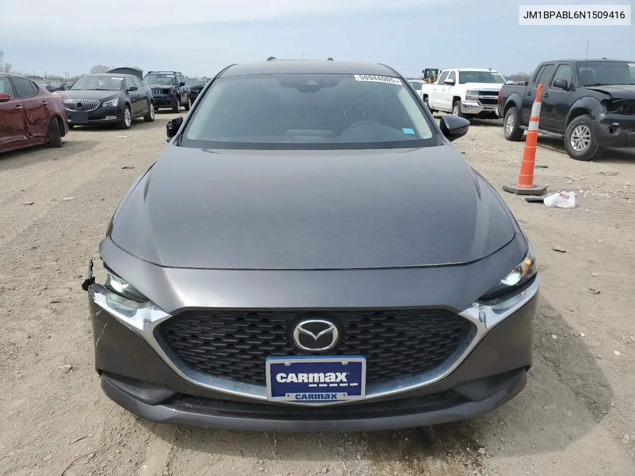 2022 Mazda 3 Select VIN: JM1BPABL6N1509416 Lot: 50944005