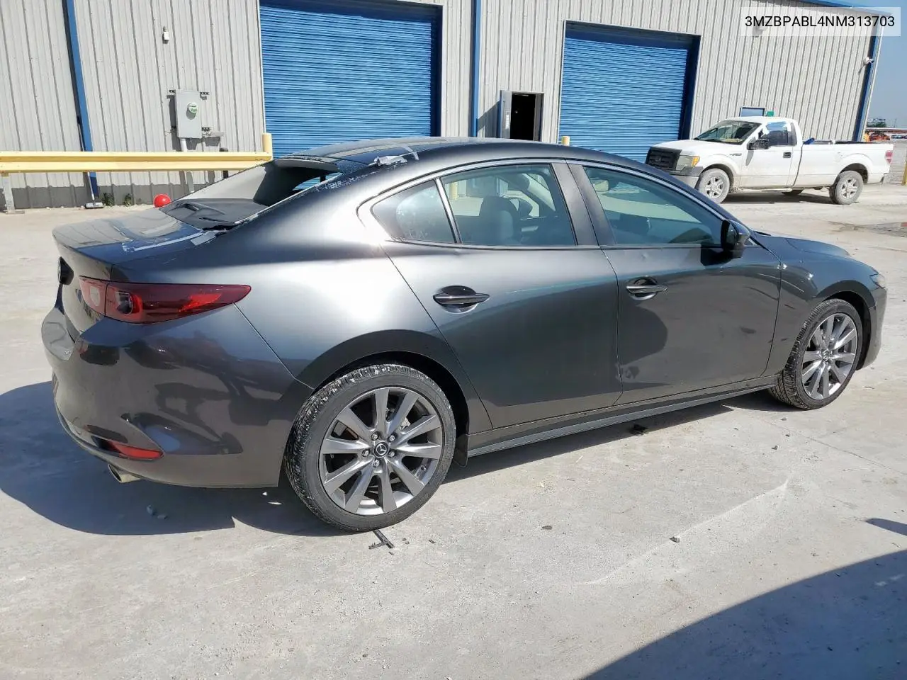 2022 Mazda 3 Select VIN: 3MZBPABL4NM313703 Lot: 52350225