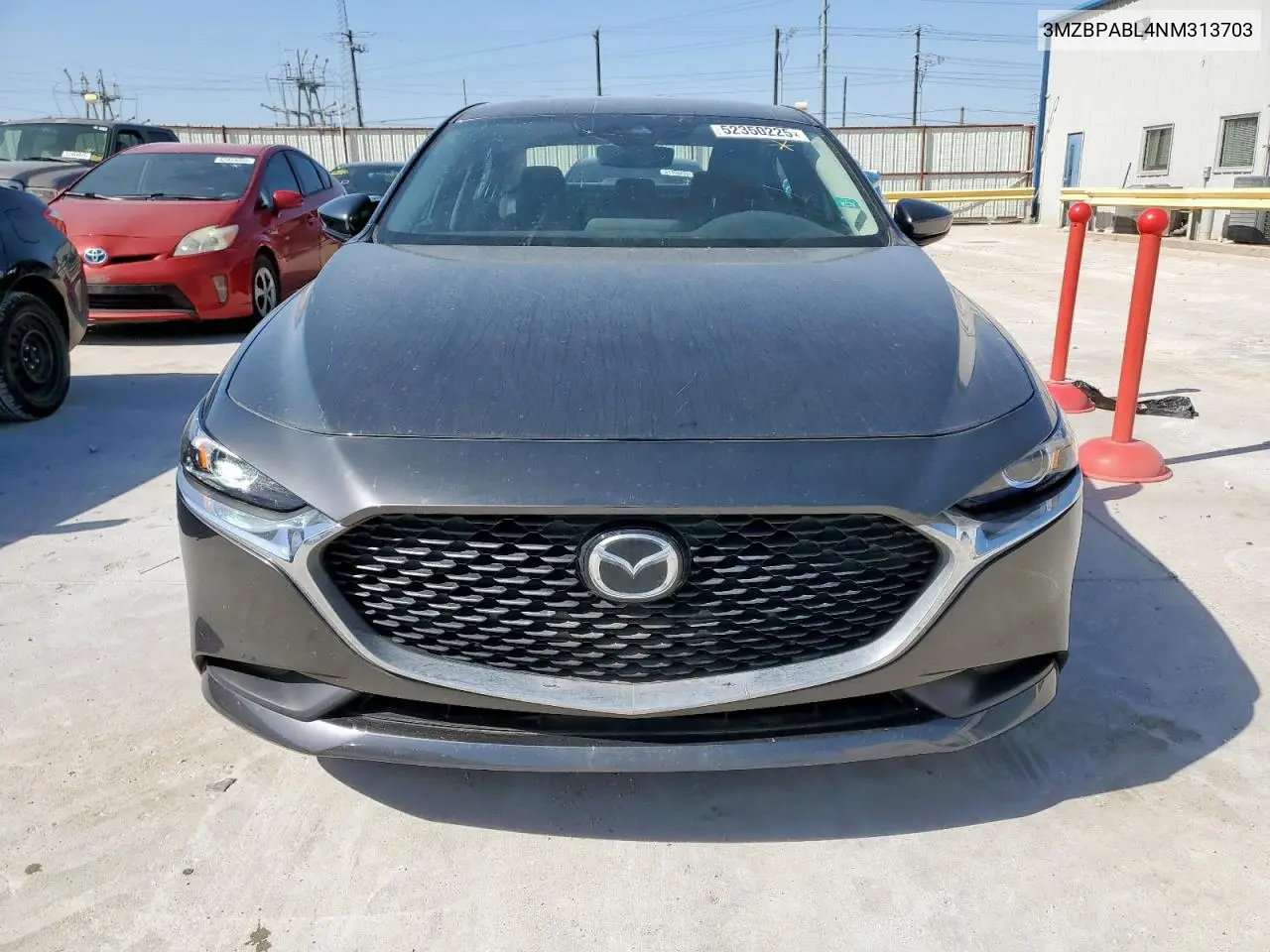 2022 Mazda 3 Select VIN: 3MZBPABL4NM313703 Lot: 52350225