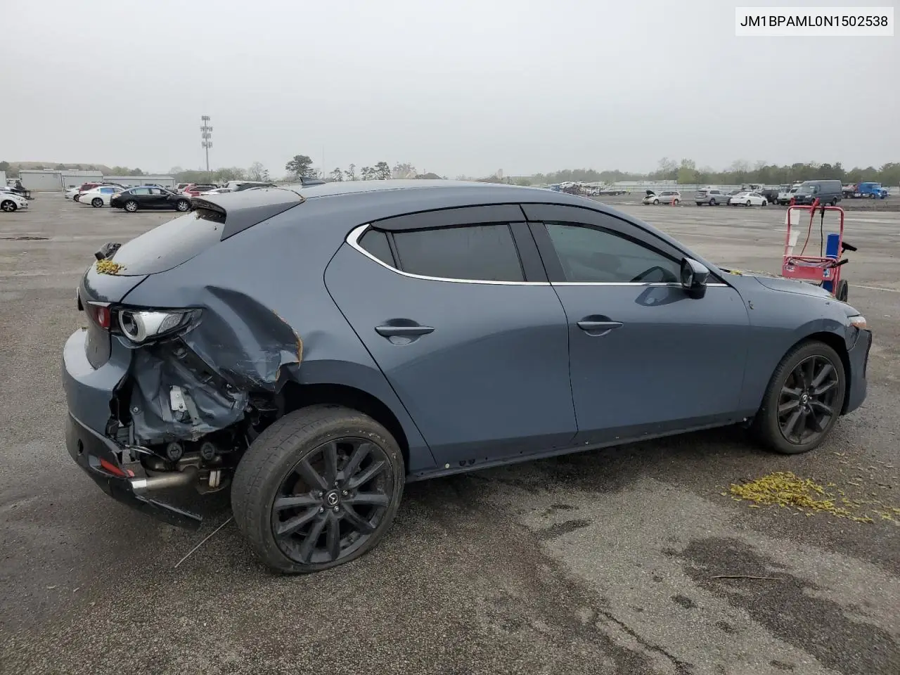 2022 Mazda 3 Premium VIN: JM1BPAML0N1502538 Lot: 55791015