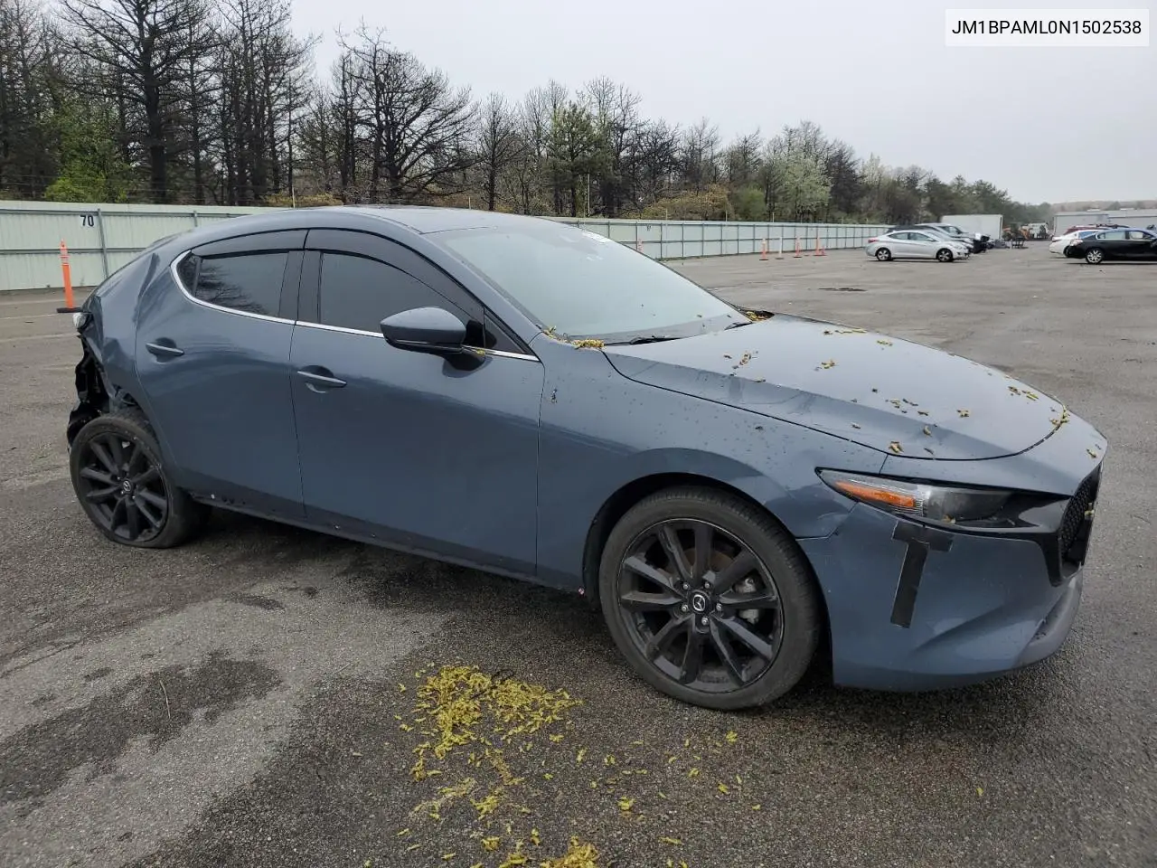 2022 Mazda 3 Premium VIN: JM1BPAML0N1502538 Lot: 55791015
