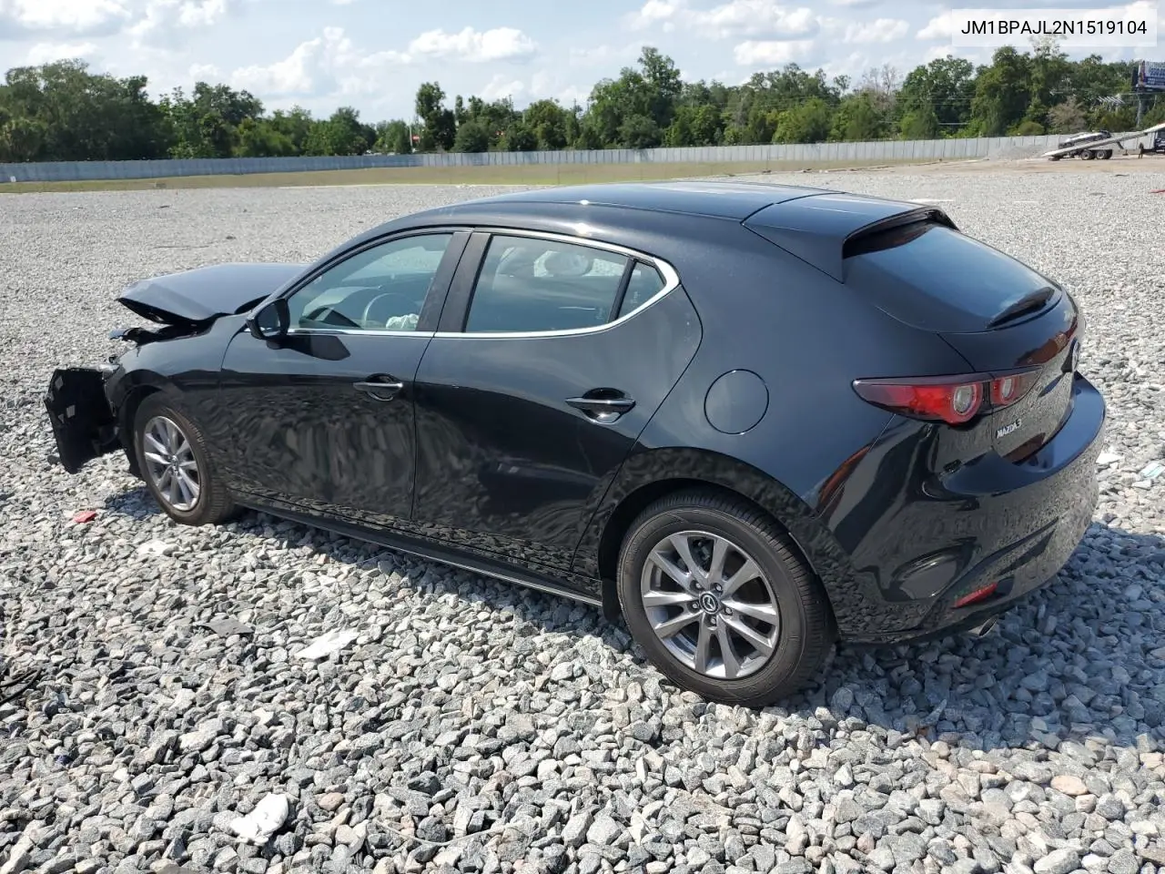 2022 Mazda 3 VIN: JM1BPAJL2N1519104 Lot: 56414575