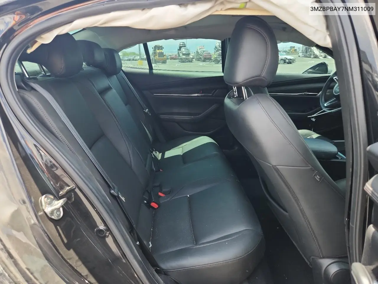2022 Mazda 3 VIN: 3MZBPBAY7NM311009 Lot: 59160525