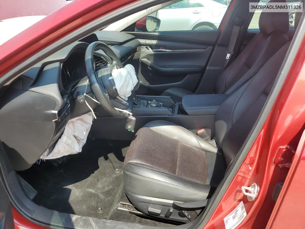 2022 Mazda 3 Premium VIN: 3MZBPADL5NM311326 Lot: 62138925