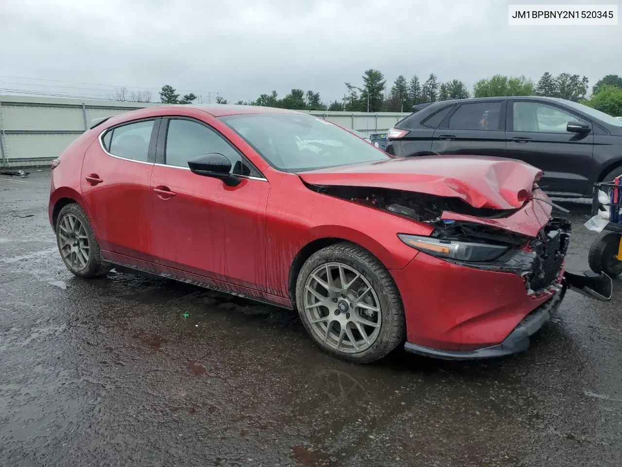 2022 Mazda 3 Premium Plus VIN: JM1BPBNY2N1520345 Lot: 62407295