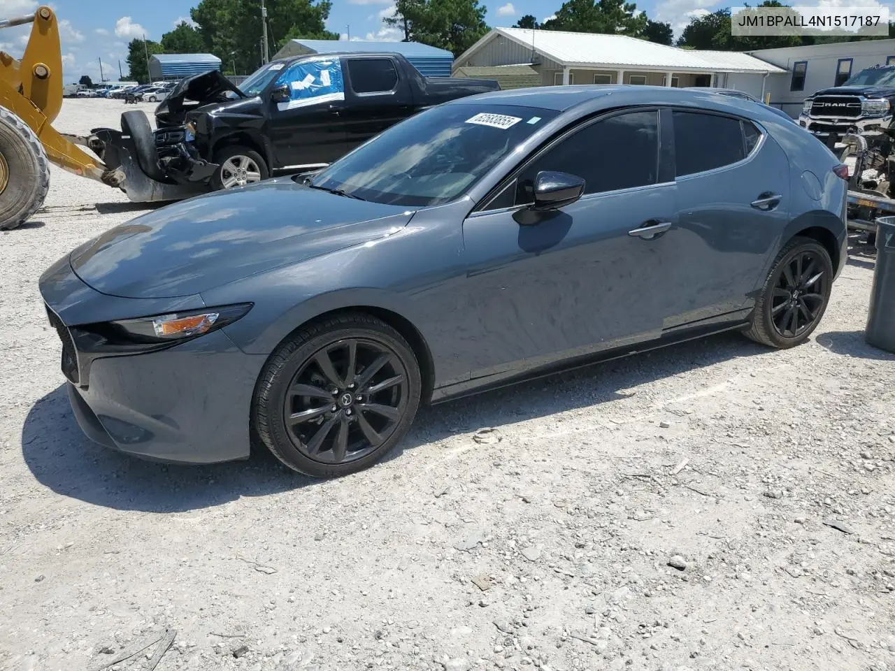 2022 Mazda 3 Preferred VIN: JM1BPALL4N1517187 Lot: 62583855