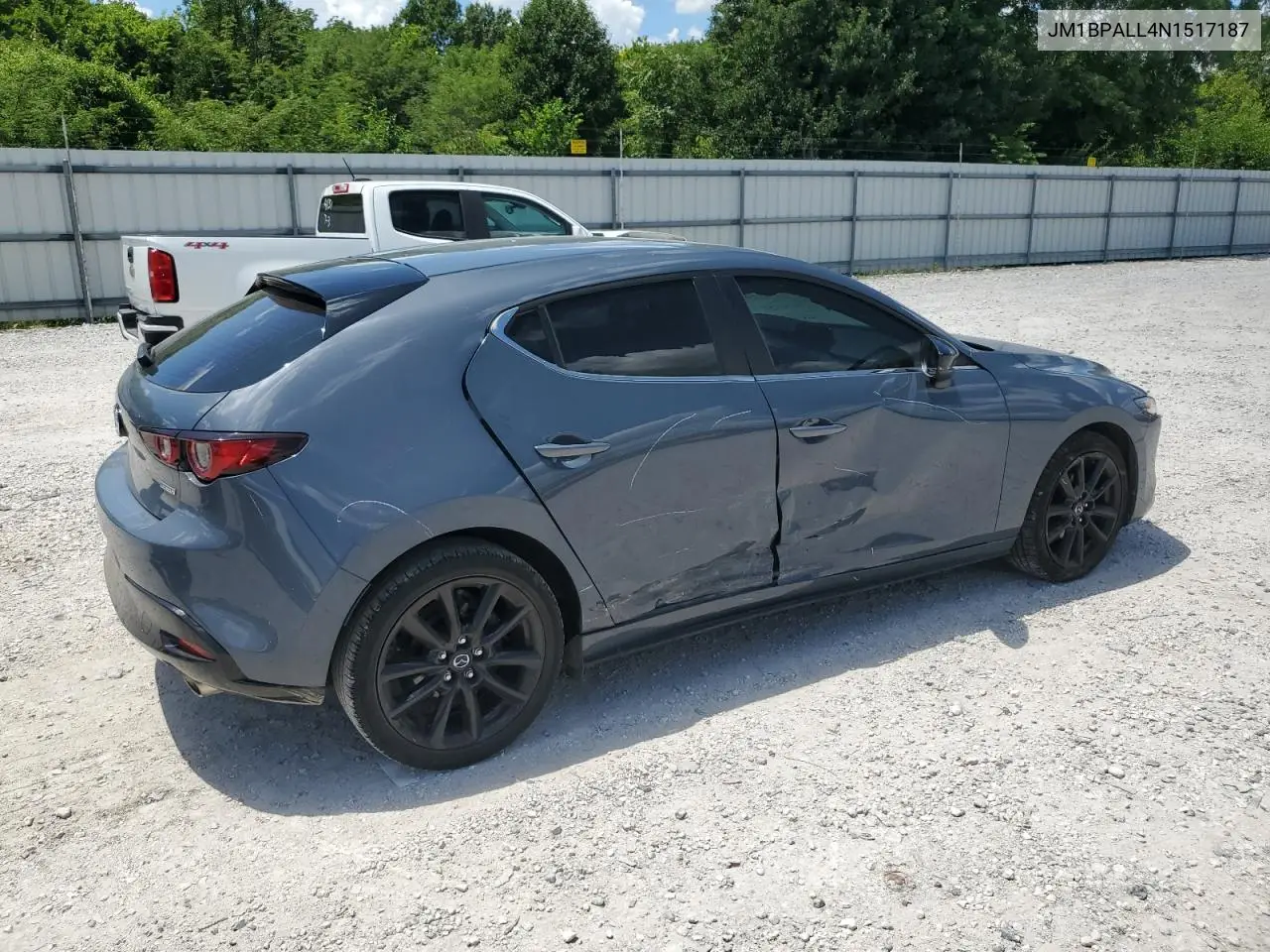 2022 Mazda 3 Preferred VIN: JM1BPALL4N1517187 Lot: 62583855