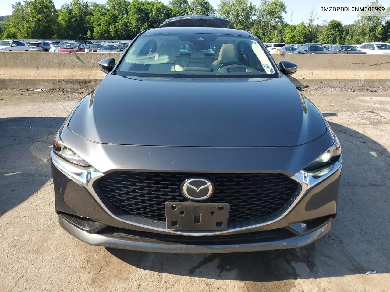 2022 Mazda 3 Premium VIN: 3MZBPBDL0NM308999 Lot: 62640635