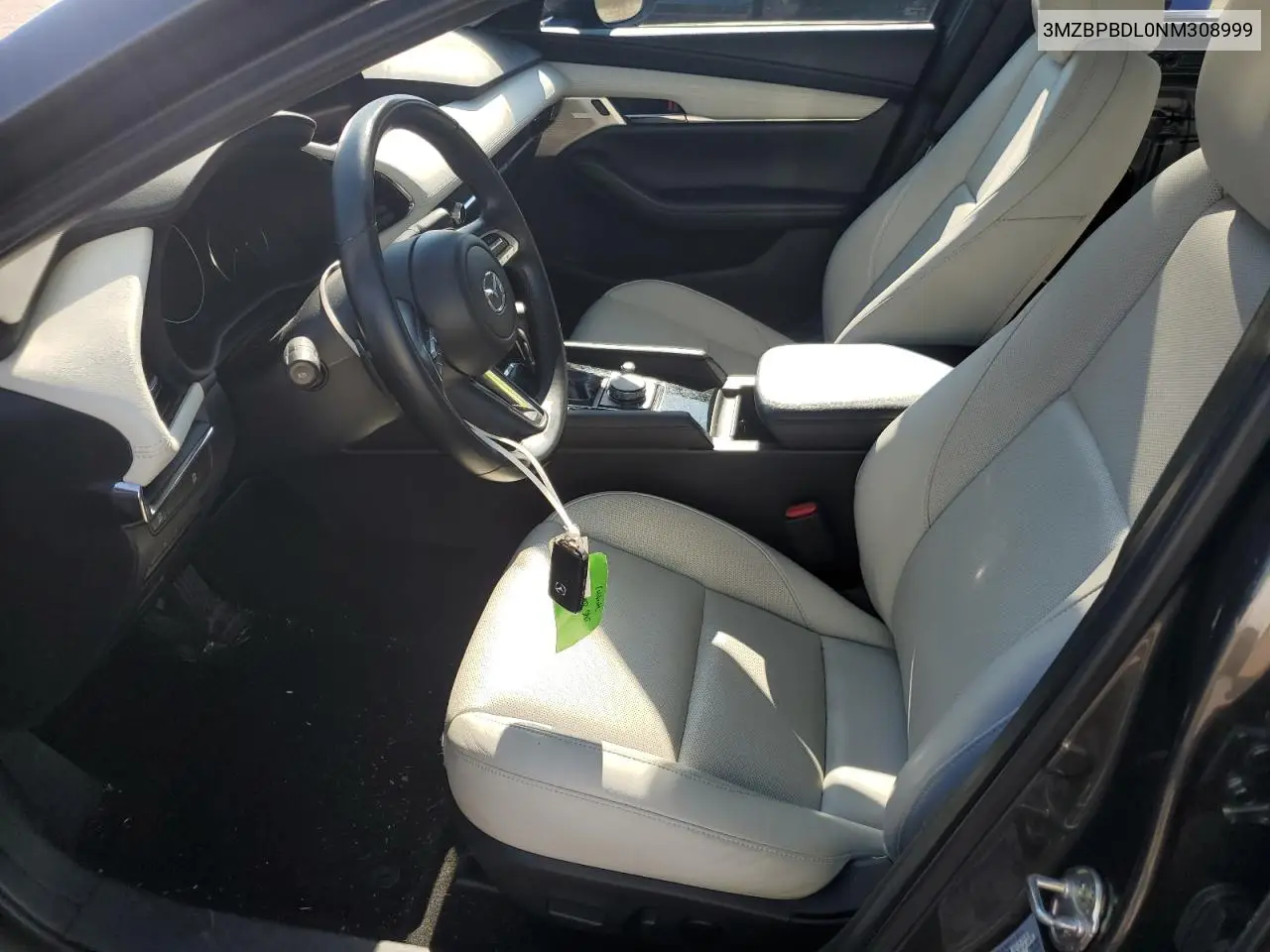 2022 Mazda 3 Premium VIN: 3MZBPBDL0NM308999 Lot: 62640635