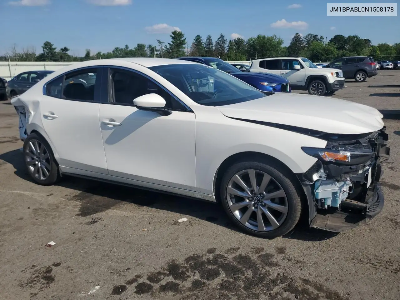 2022 Mazda 3 Select VIN: JM1BPABL0N1508178 Lot: 63181305