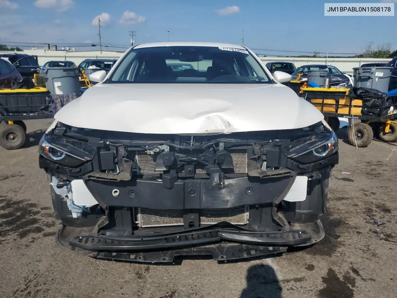 2022 Mazda 3 Select VIN: JM1BPABL0N1508178 Lot: 63181305