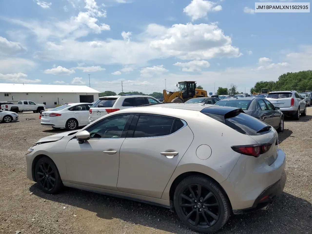 2022 Mazda 3 Premium VIN: JM1BPAMLXN1502935 Lot: 63609285