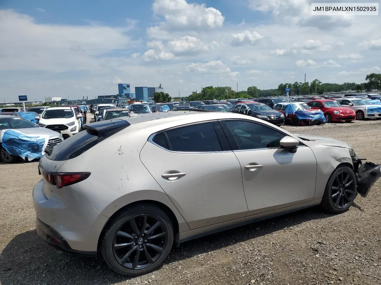 2022 Mazda 3 Premium VIN: JM1BPAMLXN1502935 Lot: 63609285