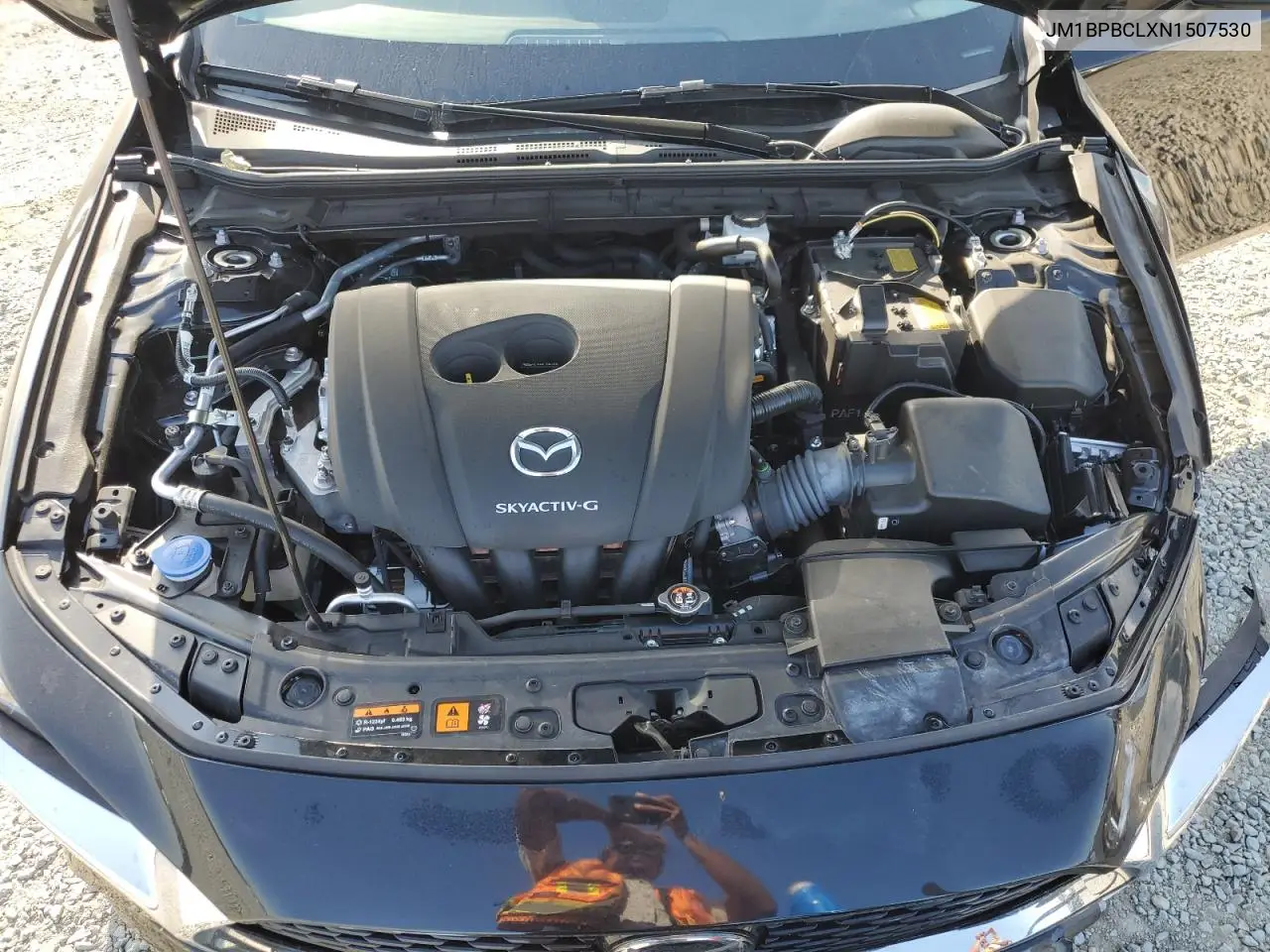 2022 Mazda 3 Preferred VIN: JM1BPBCLXN1507530 Lot: 63709765