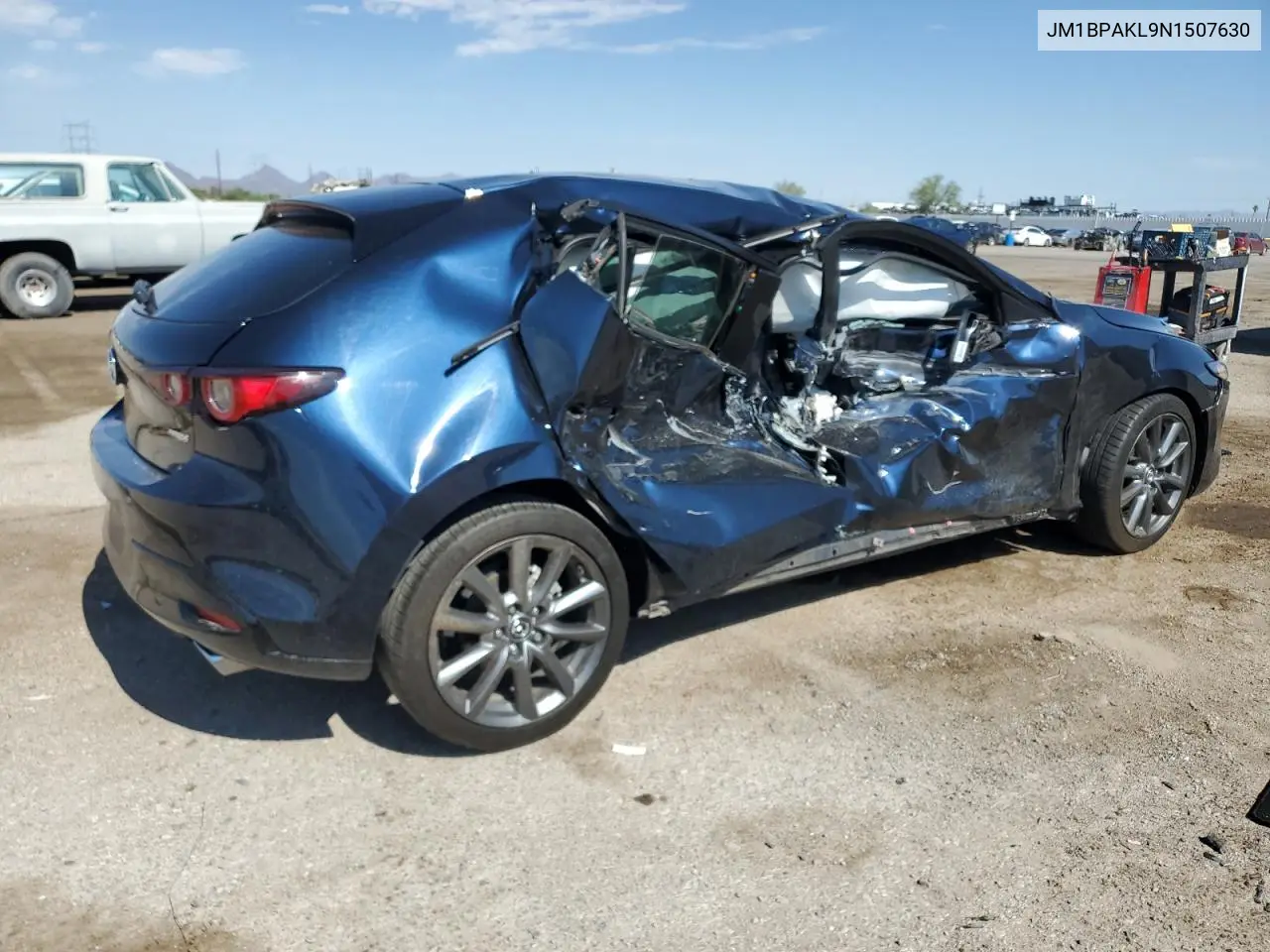 2022 Mazda 3 Select VIN: JM1BPAKL9N1507630 Lot: 63757255
