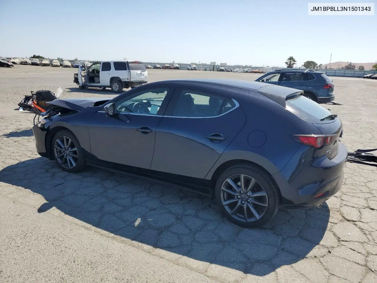 2022 Mazda 3 Preferred VIN: JM1BPBLL3N1501343 Lot: 63782595