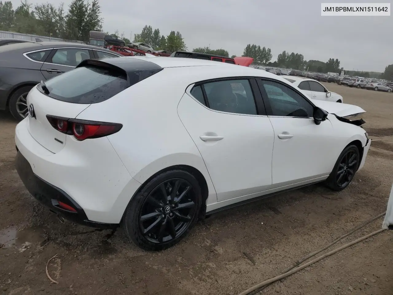 2022 Mazda 3 Premium VIN: JM1BPBMLXN1511642 Lot: 63913195