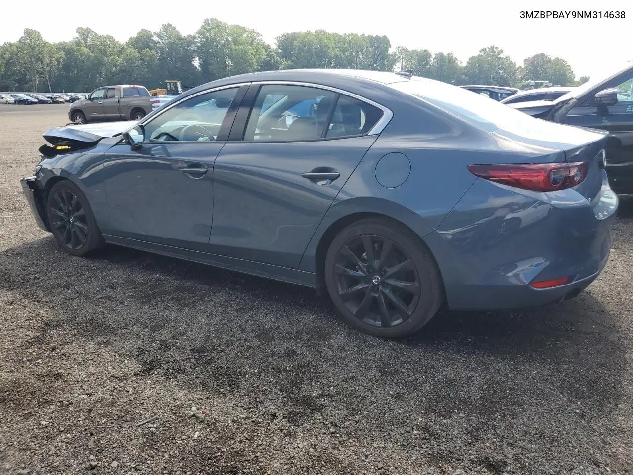 2022 Mazda 3 VIN: 3MZBPBAY9NM314638 Lot: 63976745