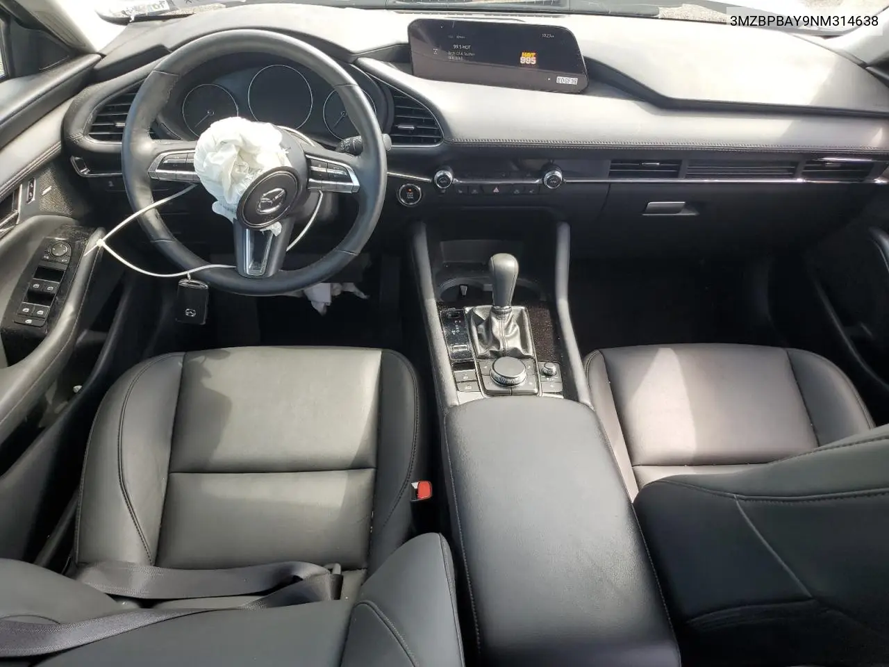 2022 Mazda 3 VIN: 3MZBPBAY9NM314638 Lot: 63976745