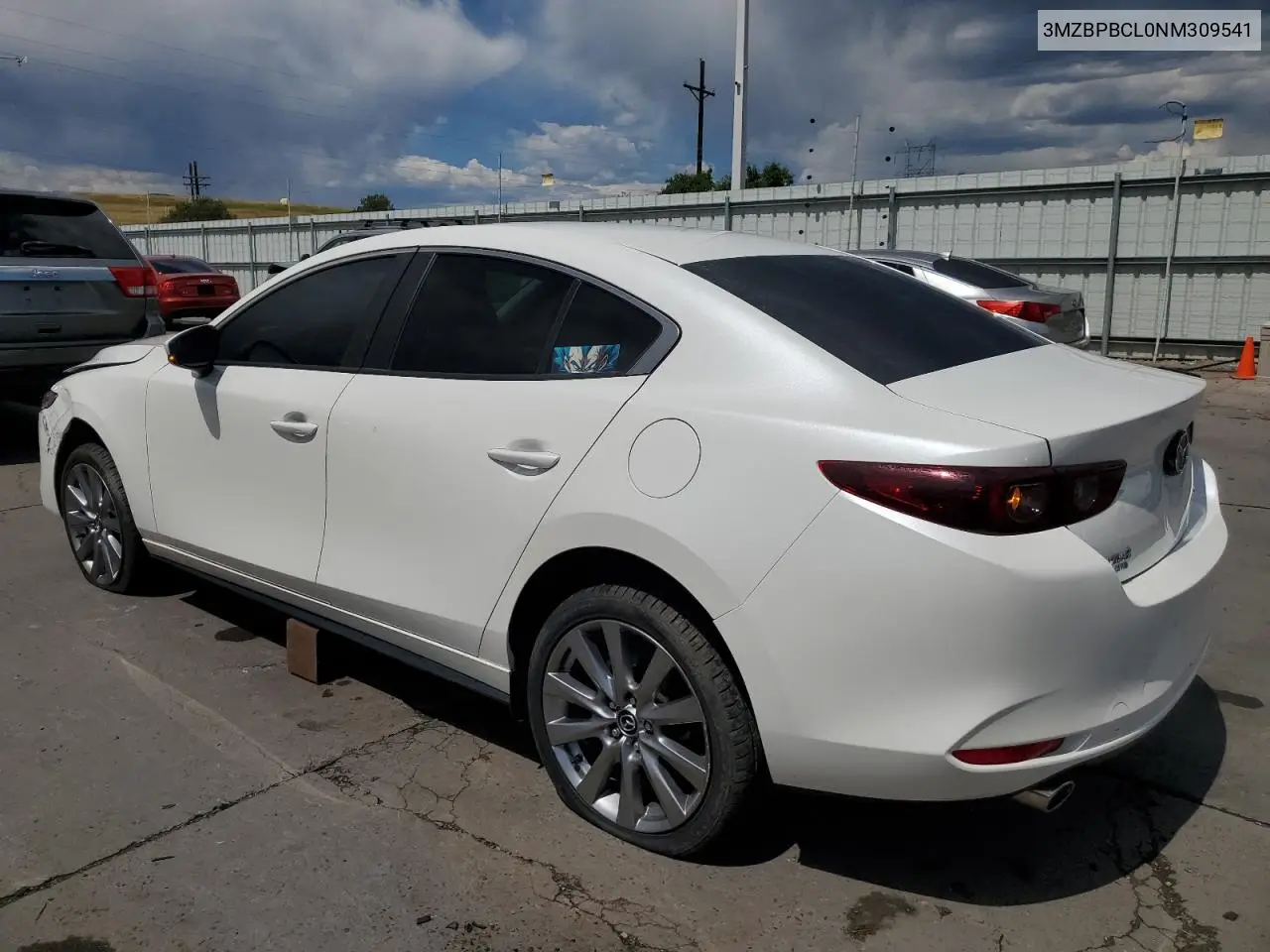 2022 Mazda 3 Preferred VIN: 3MZBPBCL0NM309541 Lot: 64090225